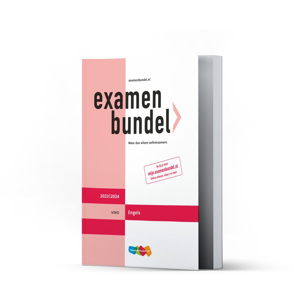 Examenbundel Vwo Engels 2023/2024 | Webshop Examenbundel