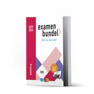 Examenbundel online + boek vwo Economie 2025/2026