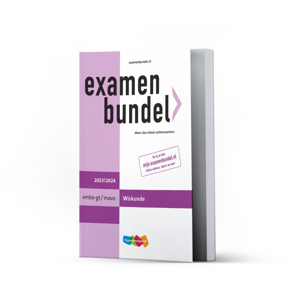 Examenbundel Vmbo-gt/mavo Wiskunde 2023/2024 | Webshop Examenbundel