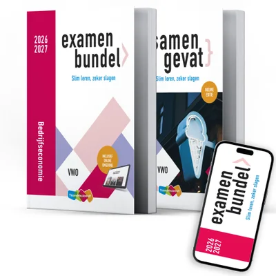 Examenbundel Voordeelpakket vwo Bedrijfseconomie 2026/2027