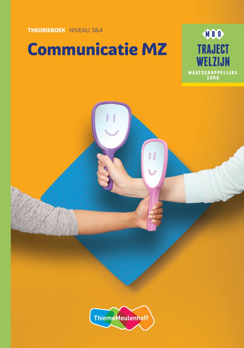 Traject Welzijn MZ Communicatie niveau 3/4 boek en online 1 jaar (KD 2016)