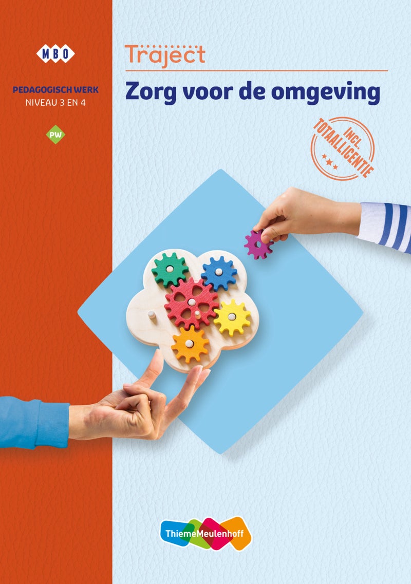 Traject Welzijn PW Zorg voor de omgeving niveau 3/4 boek en online 1 jaar (KD 2016)