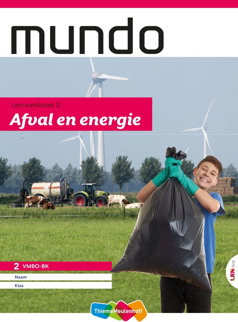 Mundo LRN-line online + boek 2 vmbo bk thema 12: Afval en energie