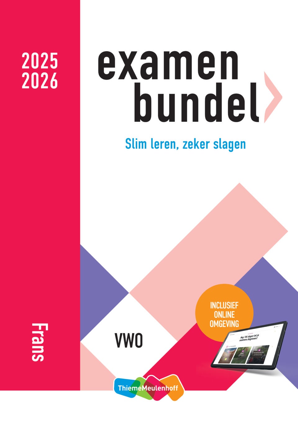 Examenbundel online + boek vwo Frans 2025/2026