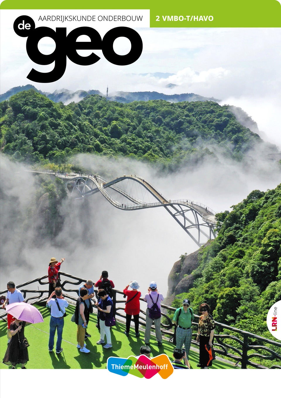 De Geo LRN-line online + boek 2 vmbo-t/havo 4-jaar afname