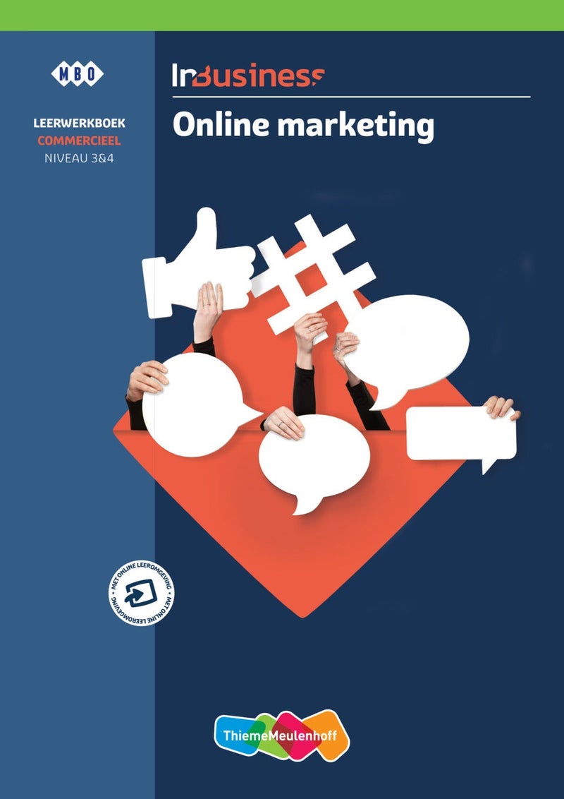 InBusiness Commercieel Online marketing, leerwerkboek