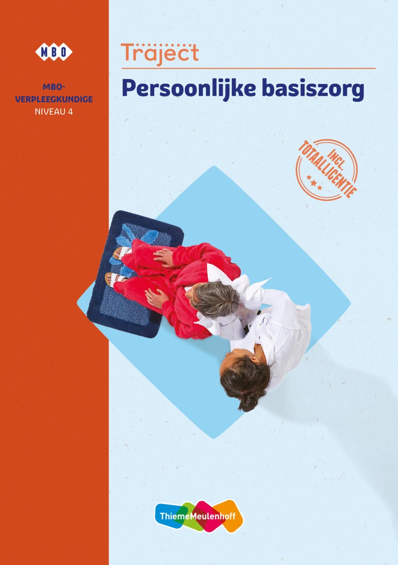 Traject Zorg Persoonlijke basiszorg niveau 4 boek en online 1 jaar (KD 2020)