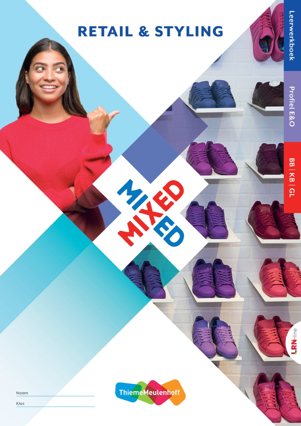 MIXED LRN-line online + boek Retail & Styling 3/4 vmbo