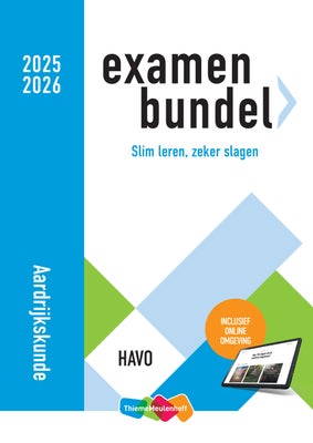Examenbundel online + boek havo Aardrijkskunde 2025/2026