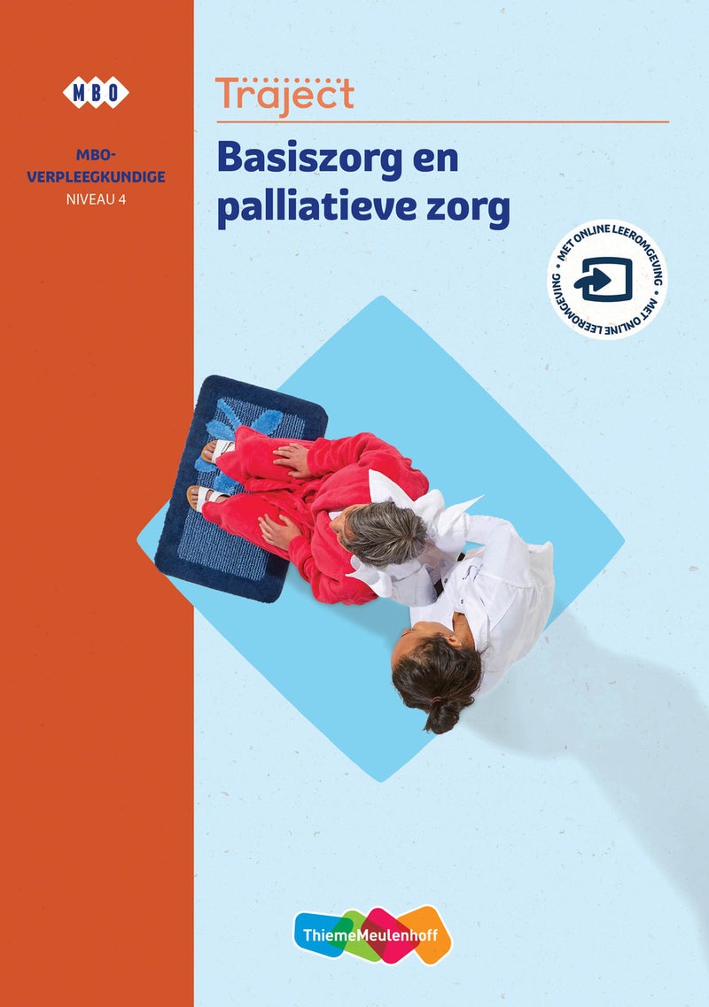 Traject Zorg Basiszorg en palliatieve zorg niveau 4 boek en online 1 jaar (KD 2020)