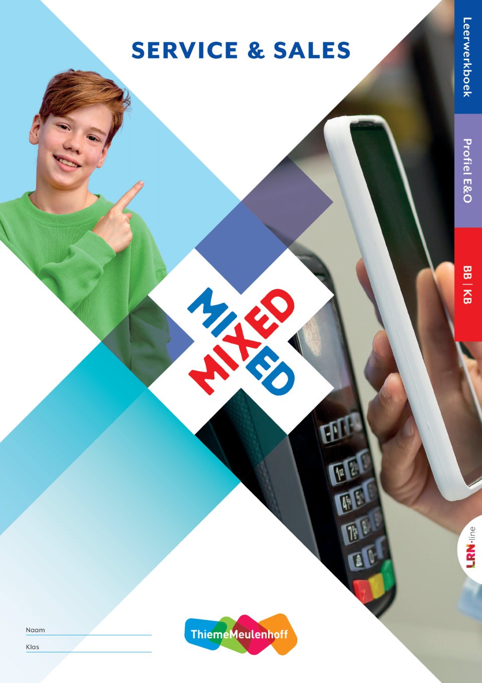 MIXED LRN-line online + boek Service & Sales 3/4 vmbo 4-jaar afname