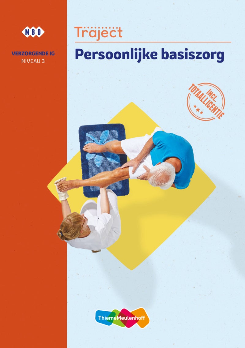 Traject Zorg Persoonlijke basiszorg niveau 3 boek en online 1 jaar (KD 2020)
