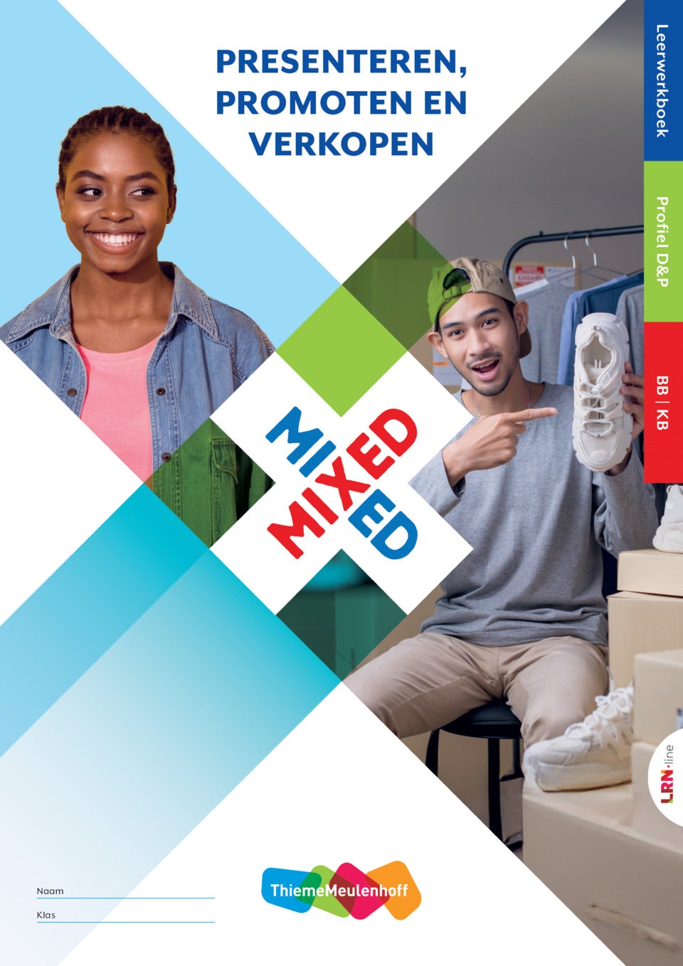 MIXED LRN-line online + boek Presenteren, promoten en verkopen 3/4 vmbo 4-jaar afname