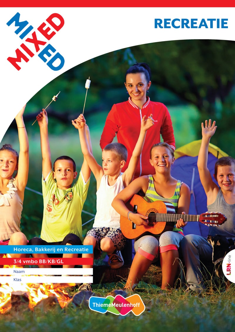 MIXED leerwerkboek Recreatie 3/4 vmbo BB/KB/GL