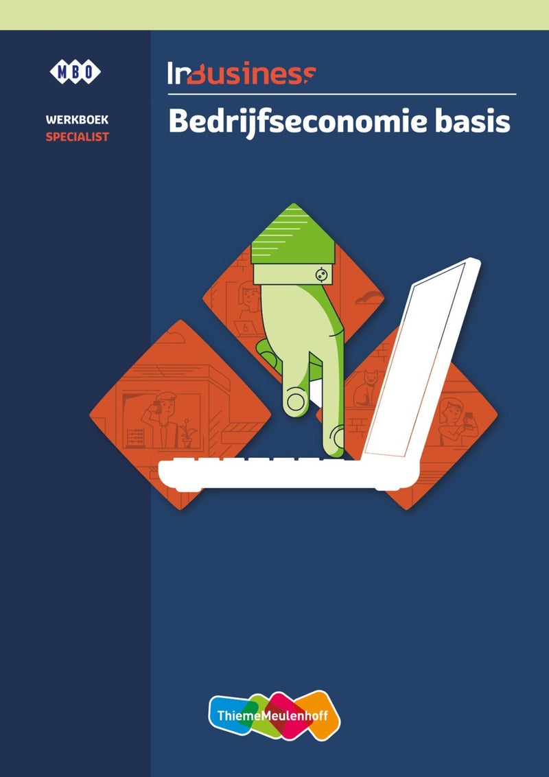 InBusiness Specialist Bedrijfseconomie Basis Werkboek en Theorieboek