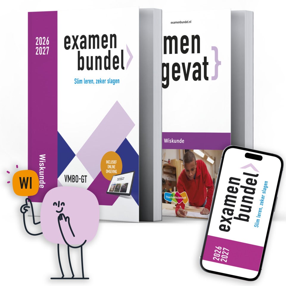 Examenbundel voordeelpakket vmbo-gt Wiskunde 2026/2027