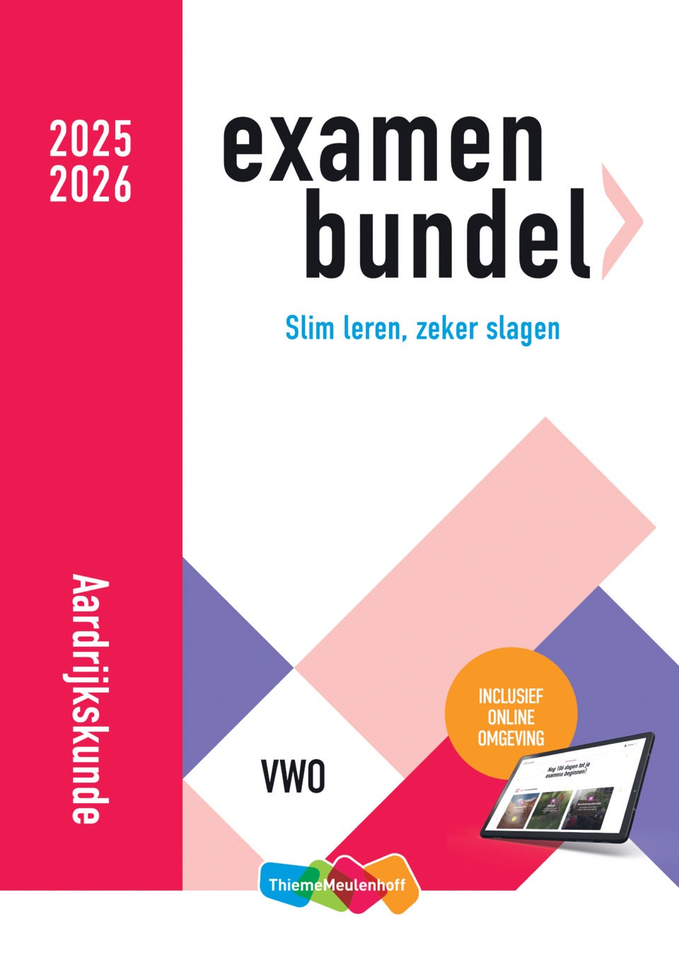 Examenbundel online + boek vwo Aardrijkskunde 2025/2026