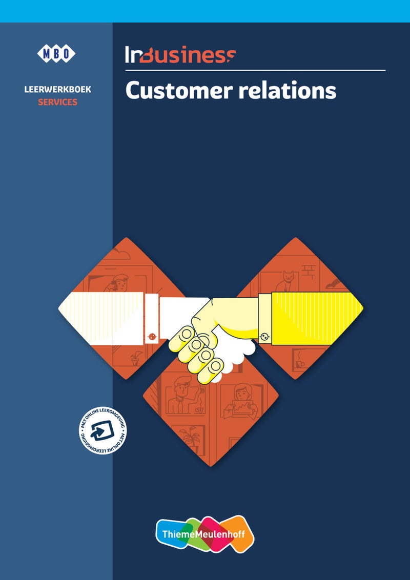 InBusiness Services Customer relations leerwerkboek + online