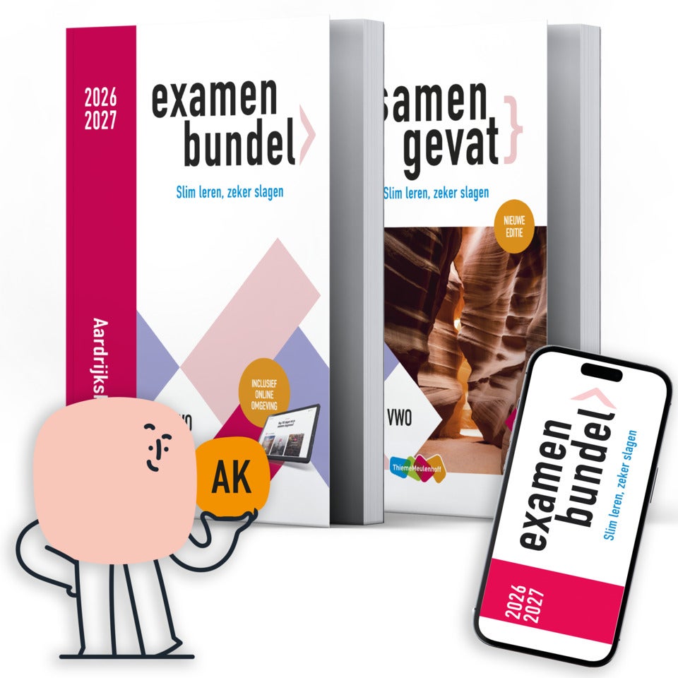 Examenbundel voordeelpakket vwo Aardrijkskunde 2026/2027
