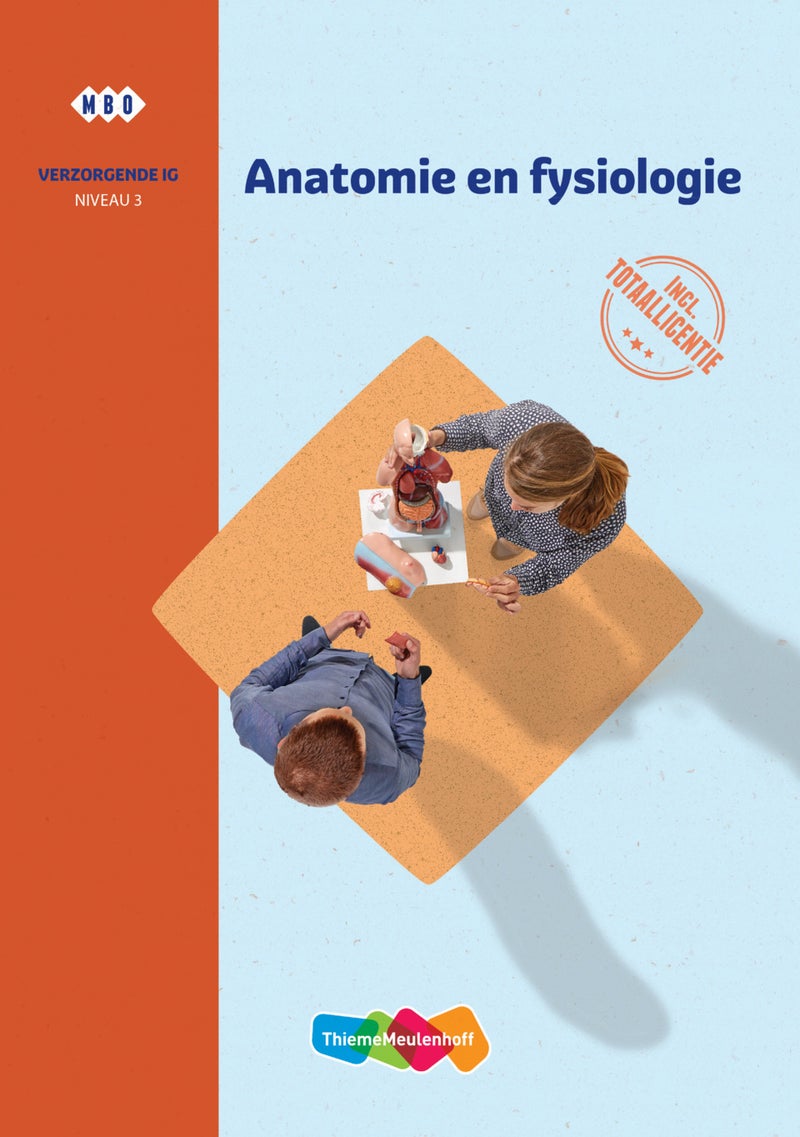 Traject Zorg Anatomie en fysiologie niveau 3 boek en online 4 jaar (KD 2020)