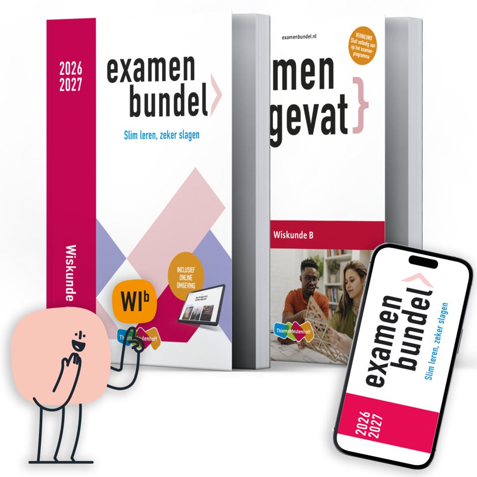 Examenbundel voordeelpakket vwo Wiskunde B 2026/2027