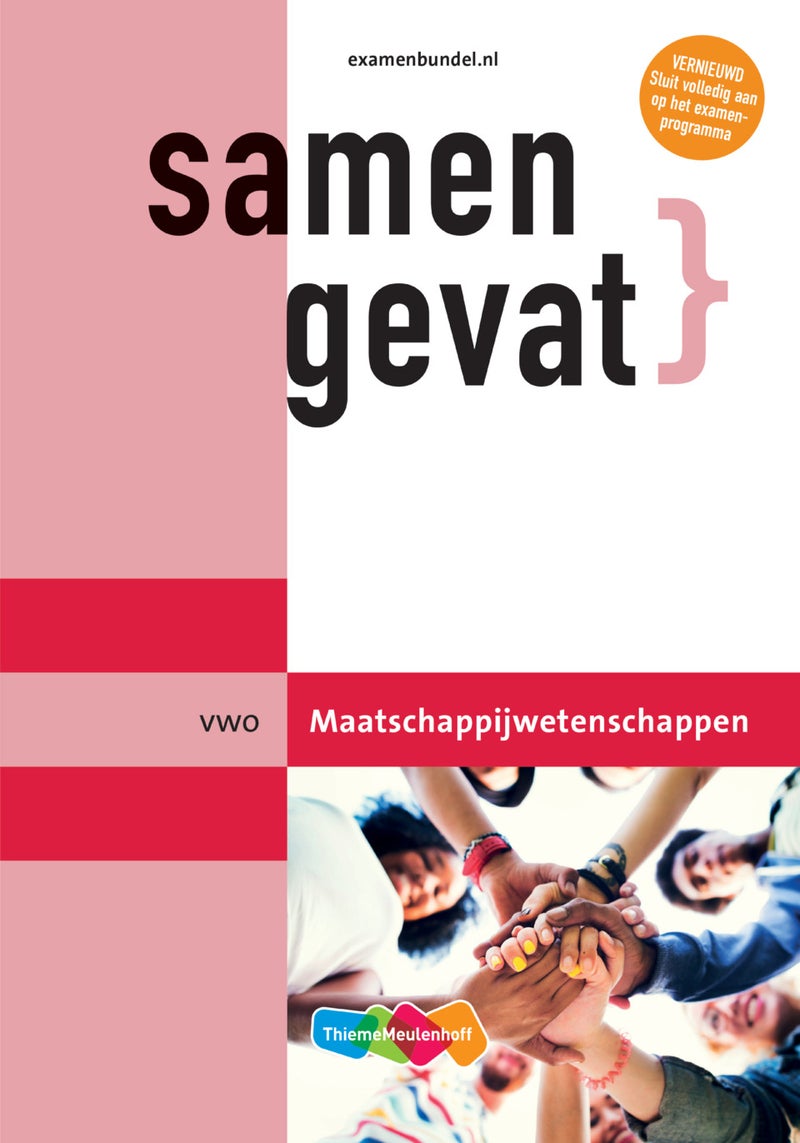 Samengevat vwo Maatschappijwetenschappen