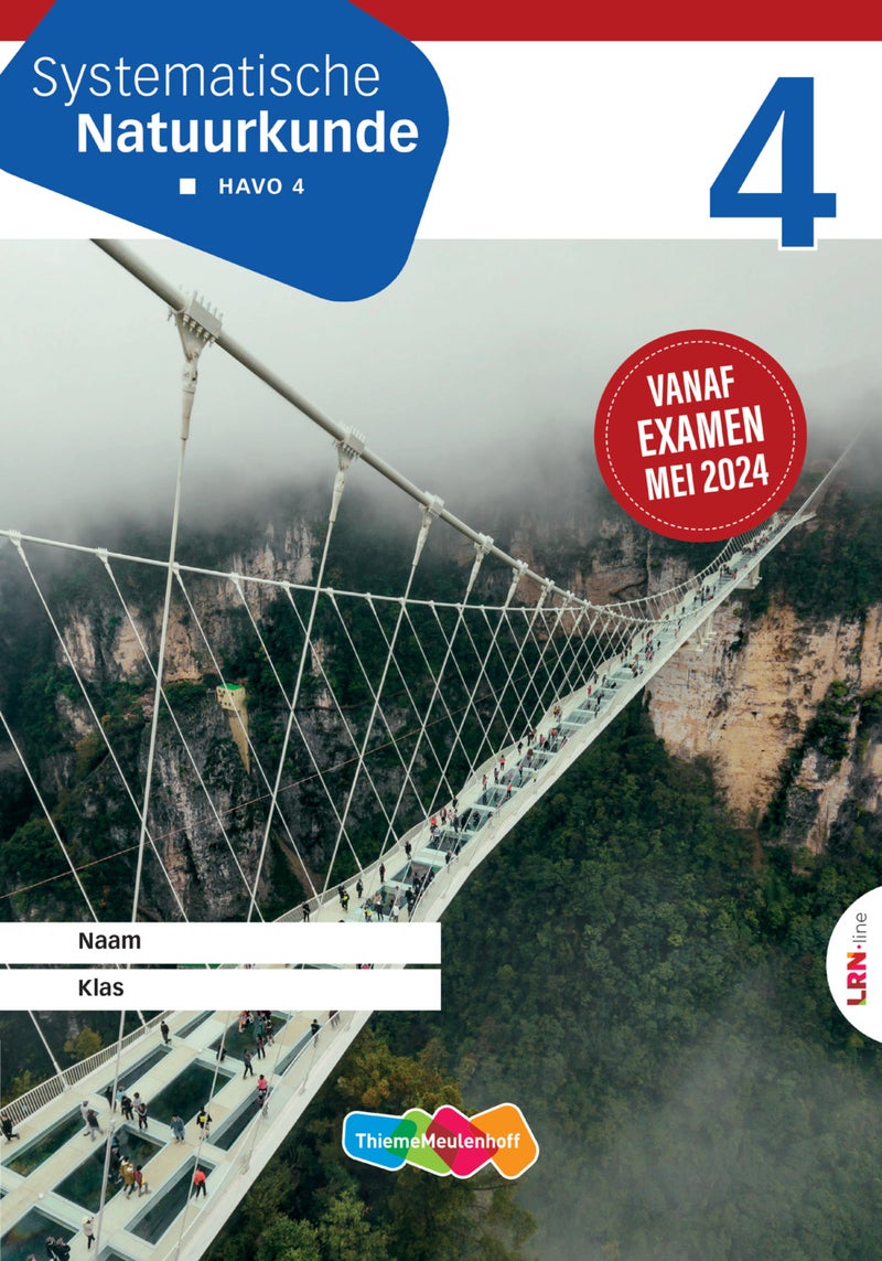 Systematische Natuurkunde LRN-line Leerwerkboek 4 havo examen vanaf 2024