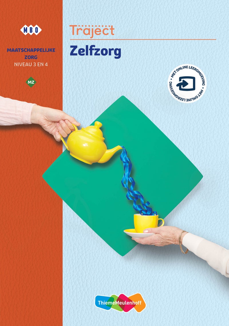 Traject MZ Zelfzorg niveau 3/4 boek en online  (KD 2022)