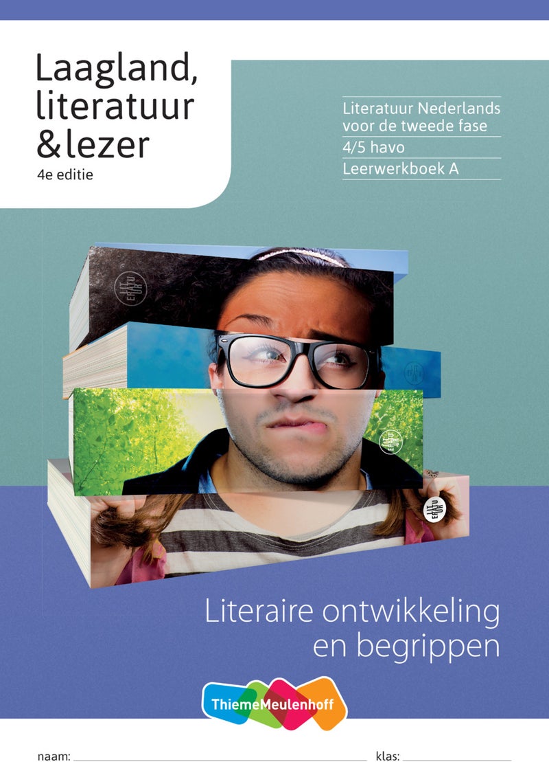 Laagland LRN-line online + boek 4 havo A Literaire ontwikkeling en begrippen