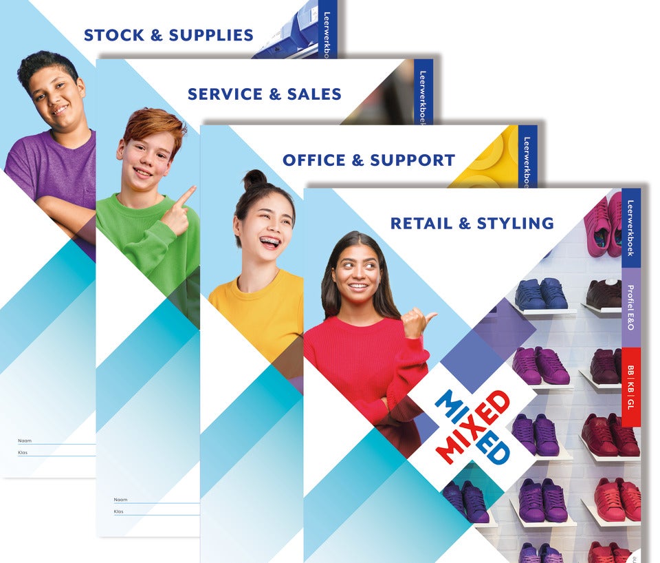 MIXED LRN-line online + boek Profiel Economie & Ondernemen 3/4 vmbo 4-jaar afname