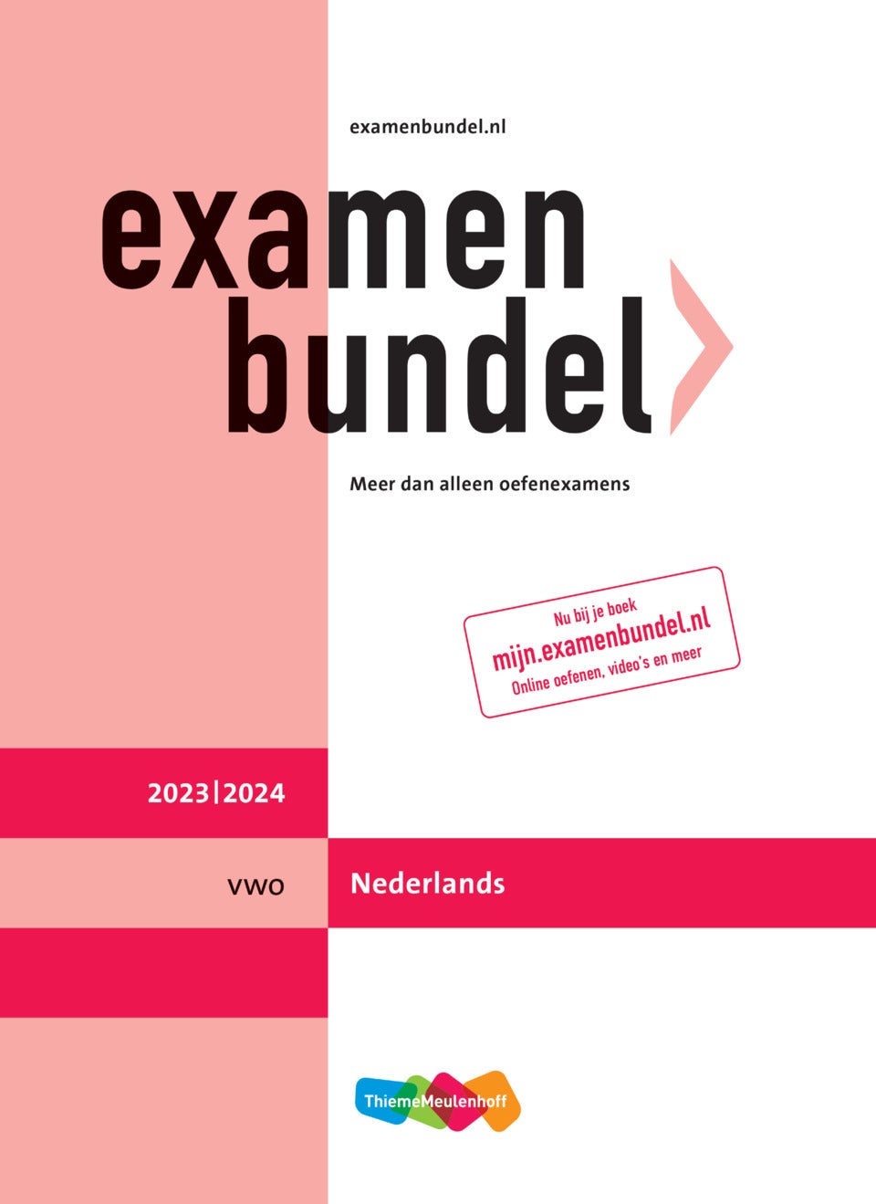Examenbundel vwo Nederlands 2023/2024 ThiemeMeulenhoff
