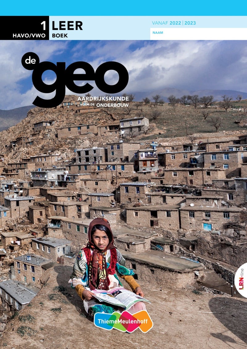 De Geo LRN-line online + boek 1 havo/vwo + basisboek 4-jaar afname