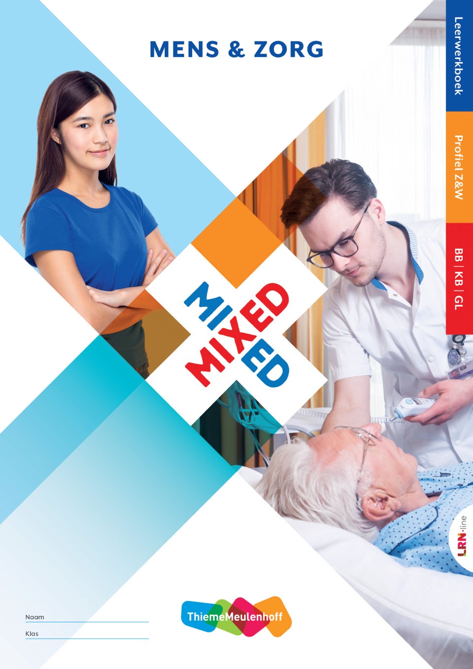 MIXED LRN-line online + boek Mens & Zorg 3/4 vmbo 4-jaar afname