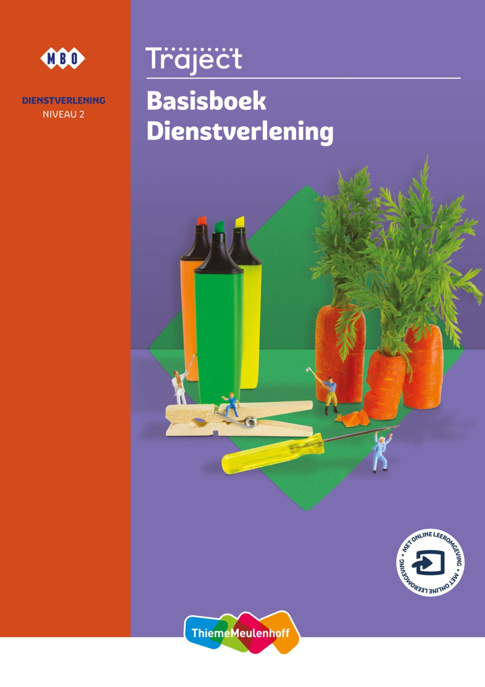 Traject Dienstverlening Basisboek Dienstverlening niv 2 met online 2 jr (KD 2024)