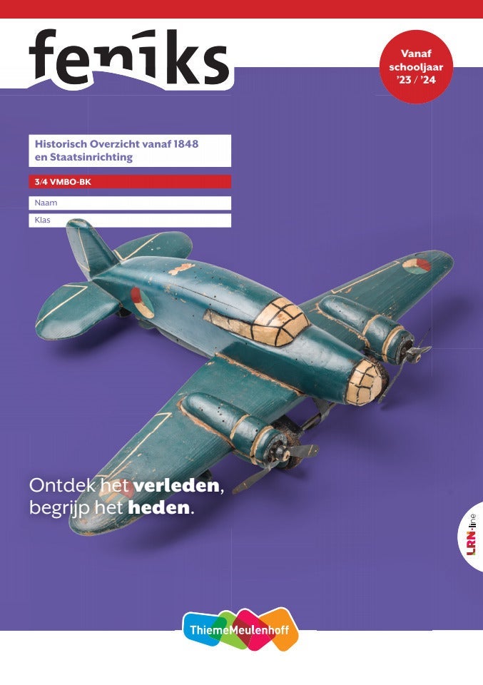 Feniks LRN-line online + boek 3 vmbo-bk | afname bovenbouwjaren 4-jaar afname
