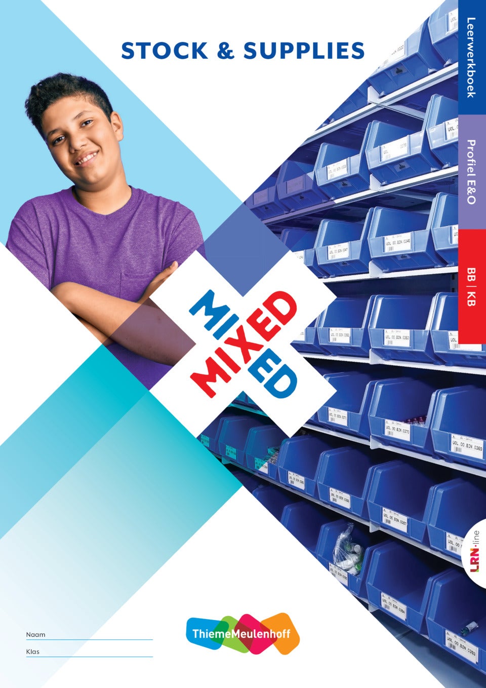 MIXED LRN-line online + boek Stock & Supplies 3/4 vmbo