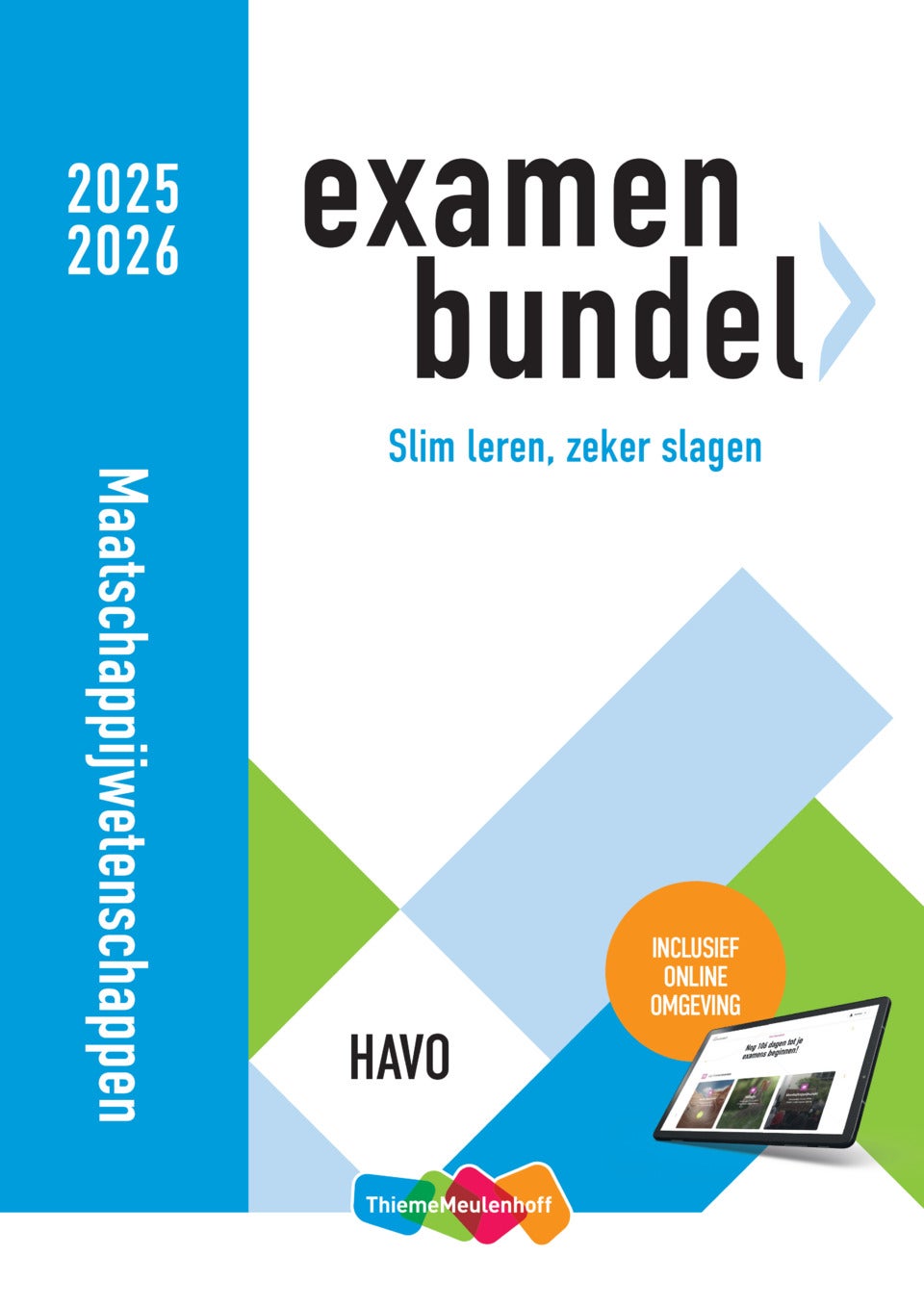 Examenbundel online + boek havo Maatschappijwetenschappen 2025/2026