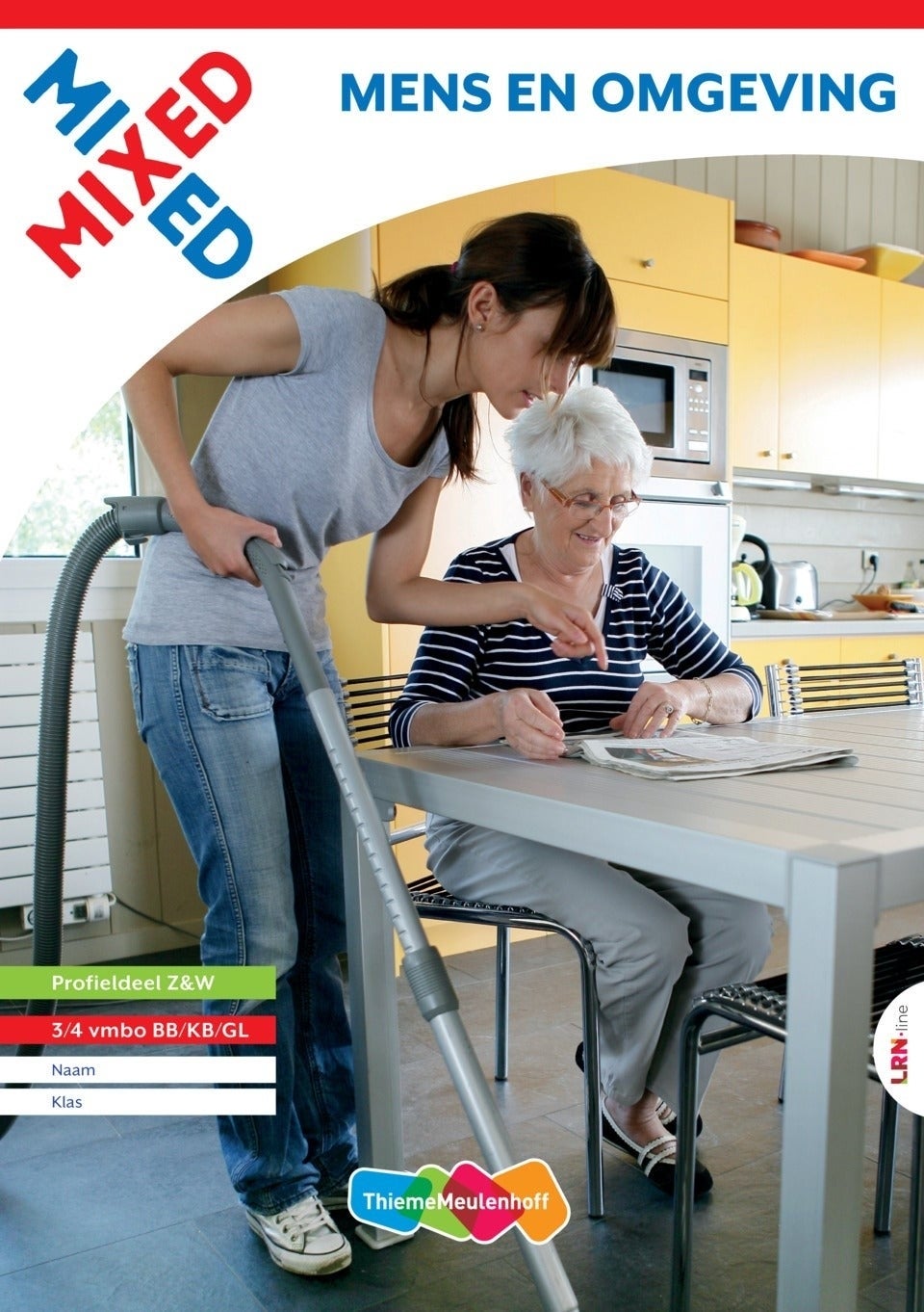 MIXED LRN-line boek Mens & Omgeving 3/4 vmbo