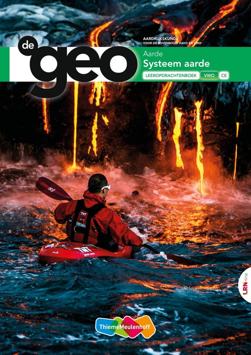 De Geo LRN-line (CE 2024 en CE 2025) online + boek vwo Systeem aarde