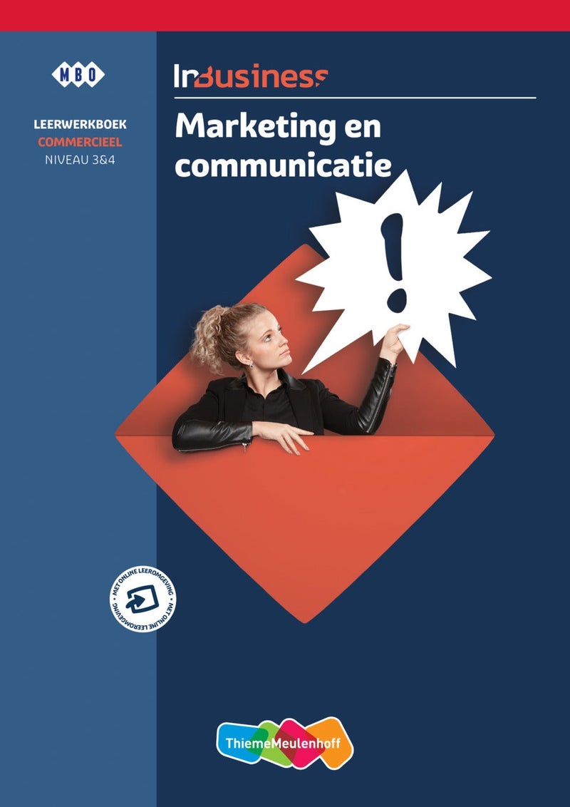 InBusiness Commercieel Marketing en communicatie,  Leerwerkboek