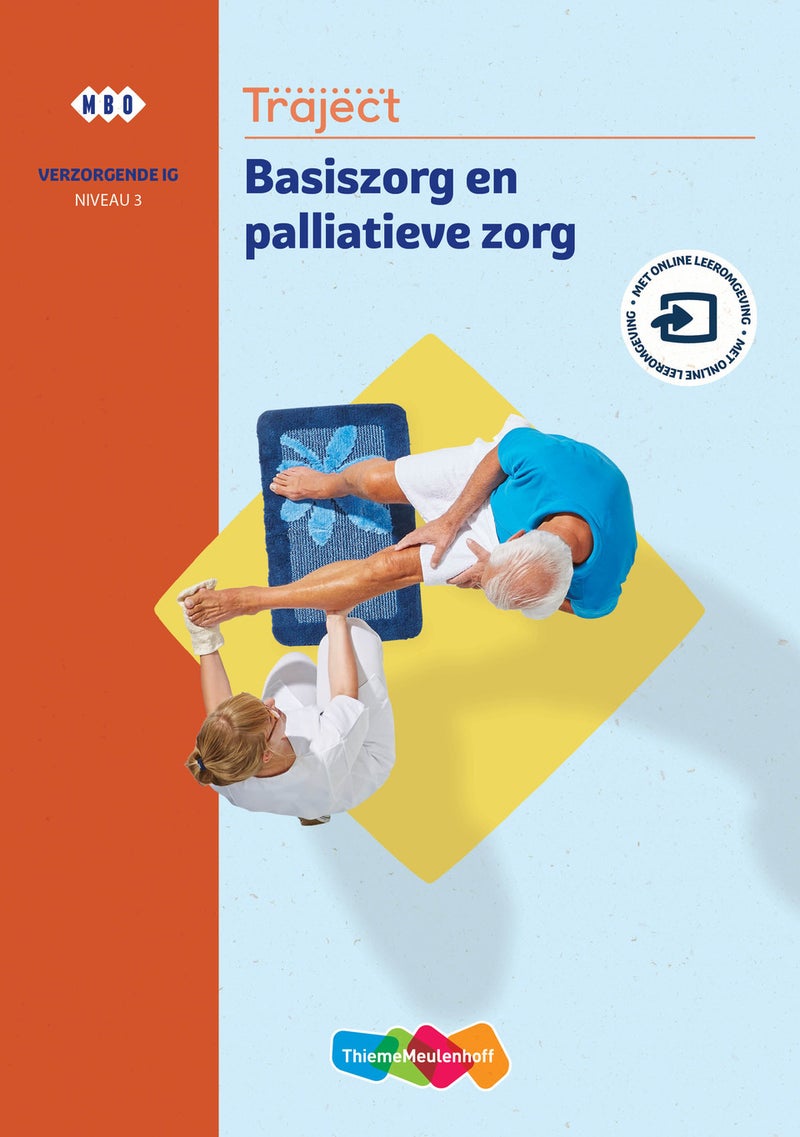 Traject Zorg Basiszorg en palliatieve zorg niveau 3 boek en online 1 jaar (KD 2020)