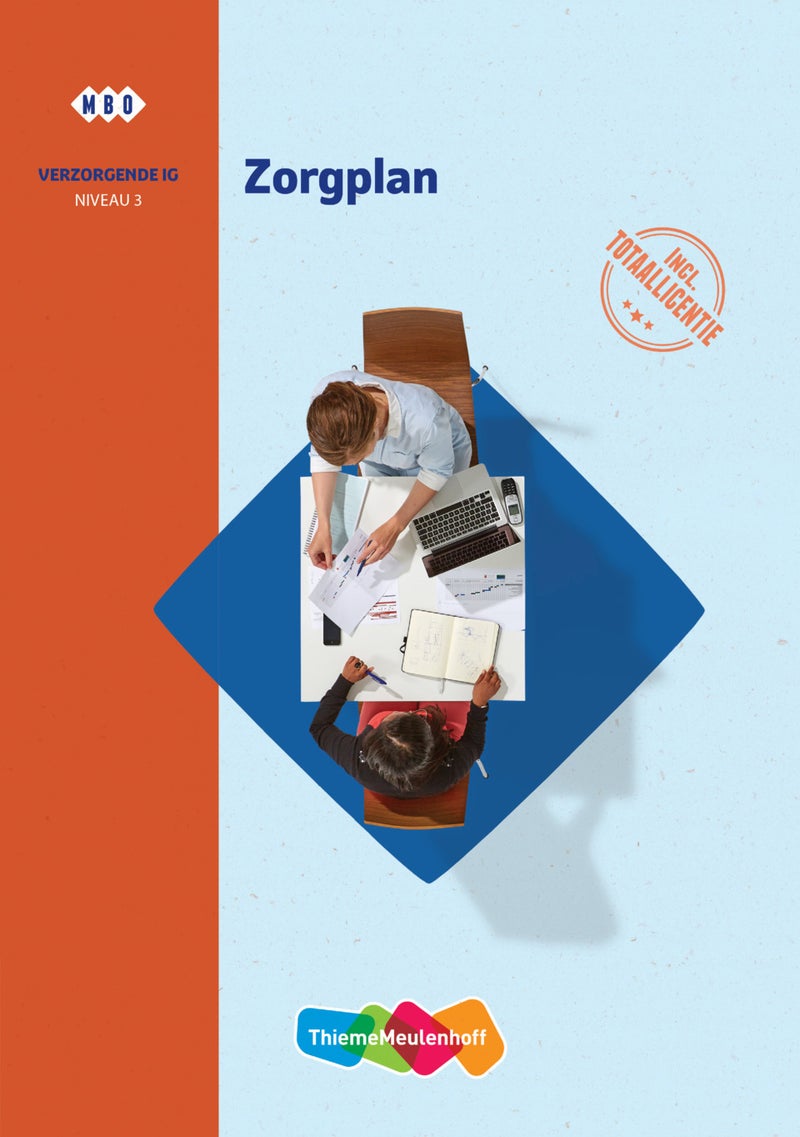 Traject Zorg Zorgplan niveau 3 boek en online 1 jaar (KD 2020)