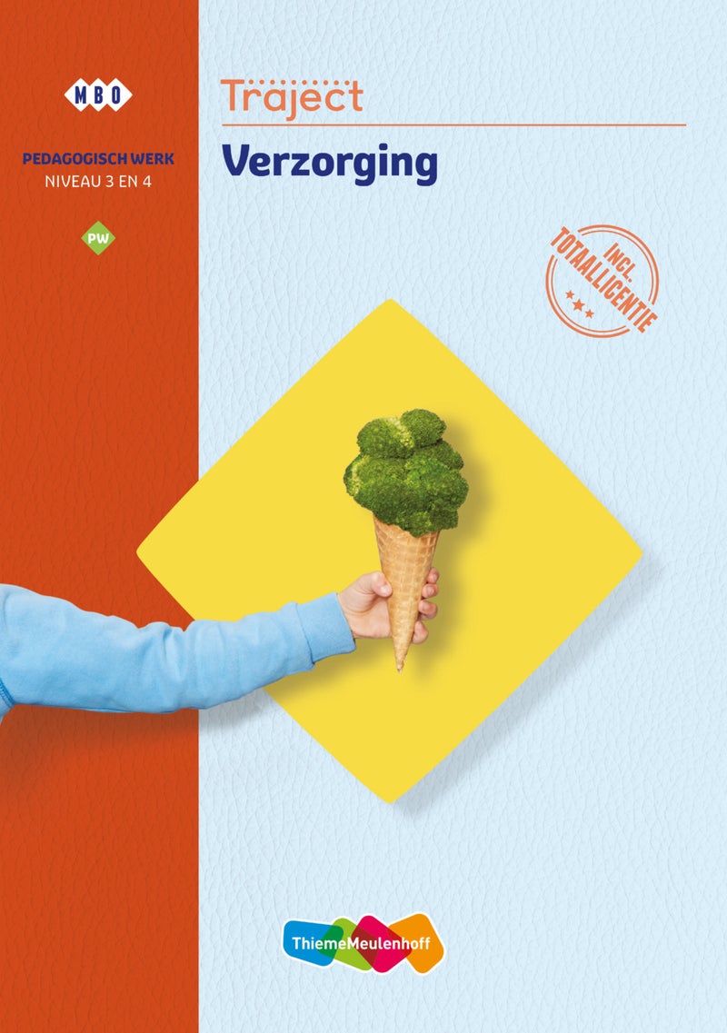 Traject Welzijn PW Verzorging niveau 3/4 boek en online 1   jaar (KD 2016)
