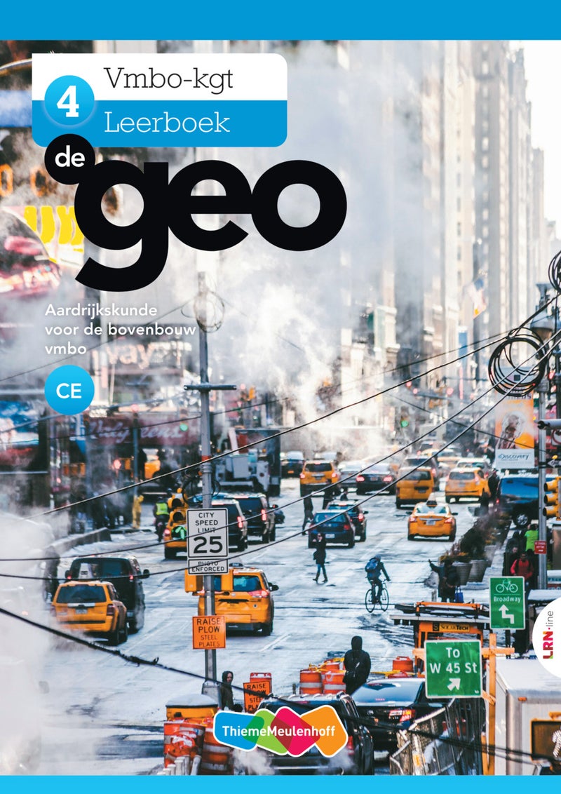 De Geo LRN-line Leerboek 4 vmbo-kgt 2021
