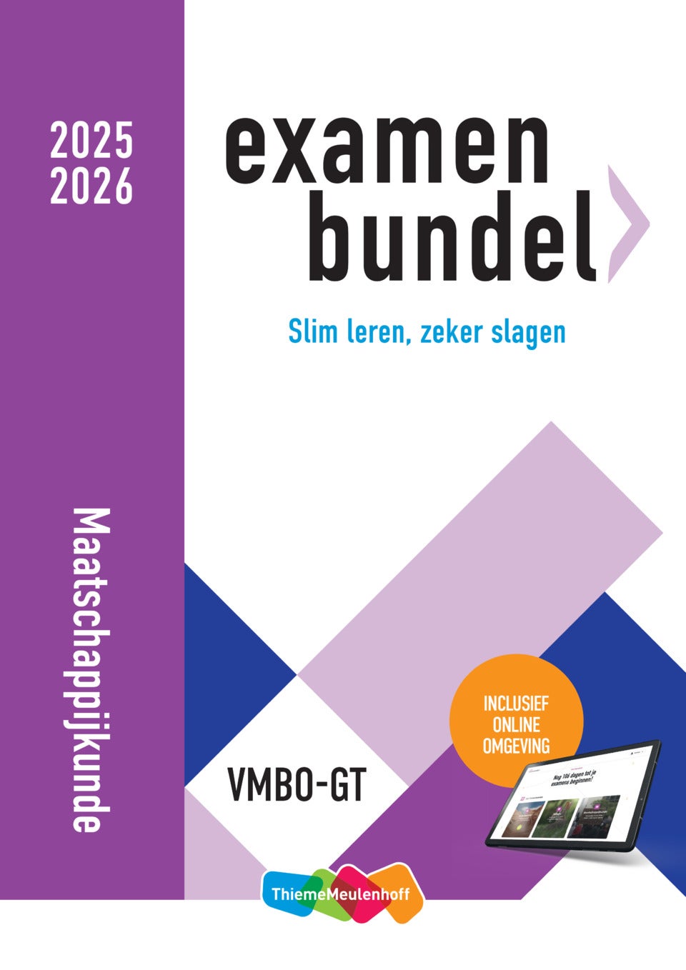 Examenbundel online + boek vmbo-gt/mavo Maatschappijkunde 2025/2026
