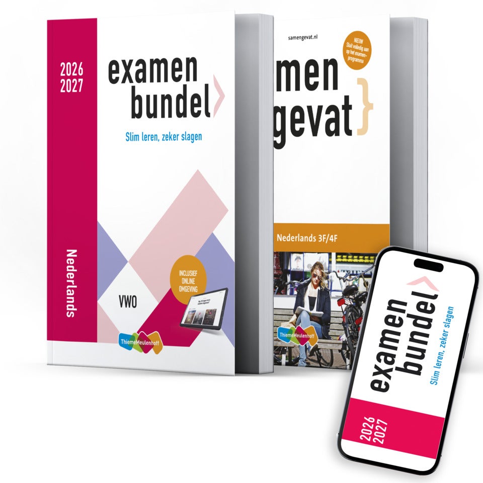 Examenbundel voordeelpakket vwo Nederlands 2026/2027