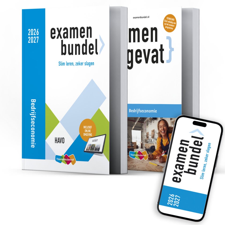 Examenbundel voordeelpakket havo Bedrijfseconomie 2026/2027