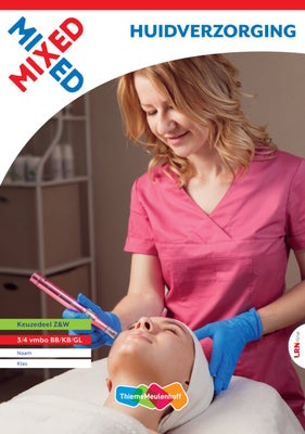 MIXED LRN-line online + boek Huidverzorging 3/4 vmbo 4-jaar afname