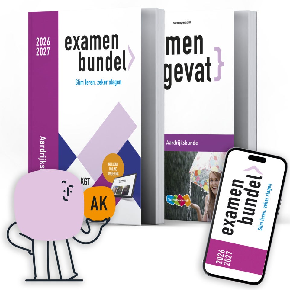 Examenbundel voordeelpakket vmbo-kgt Aardrijkskunde 2026/2027