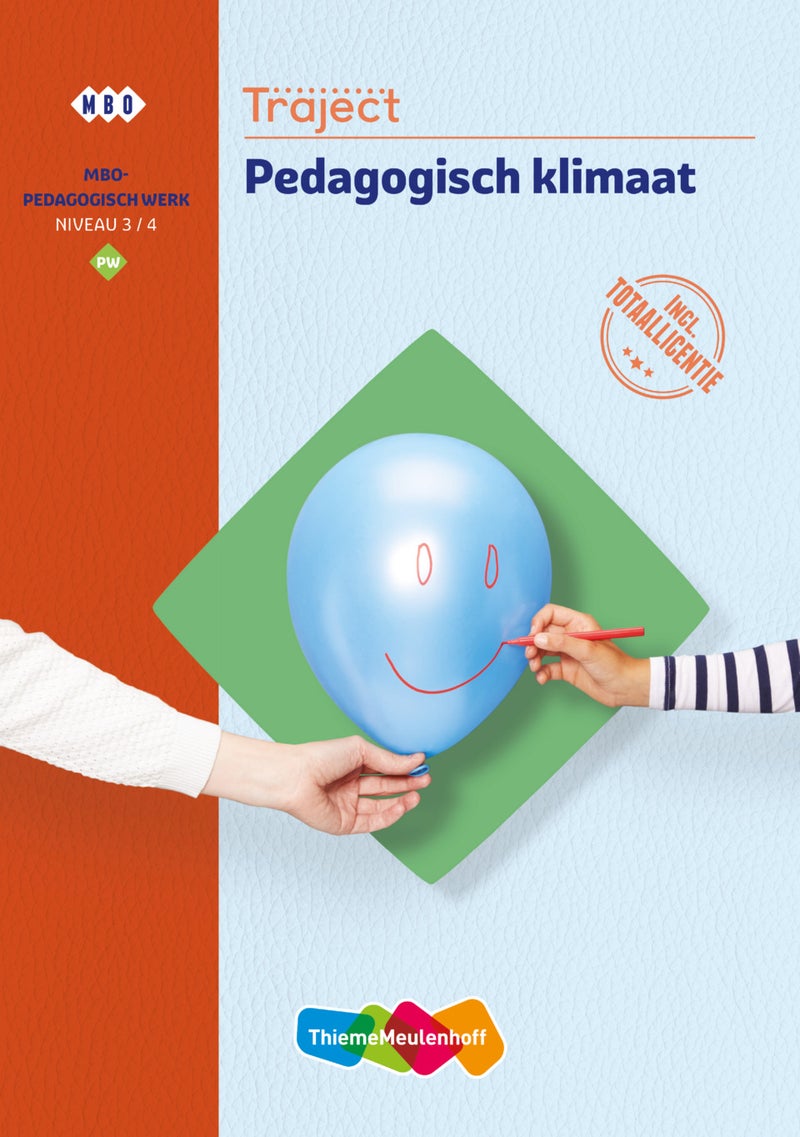 Traject Welzijn PW Pedagogisch klimaat niveau 3/4 boek en   online 1 jaar (KD 2016)